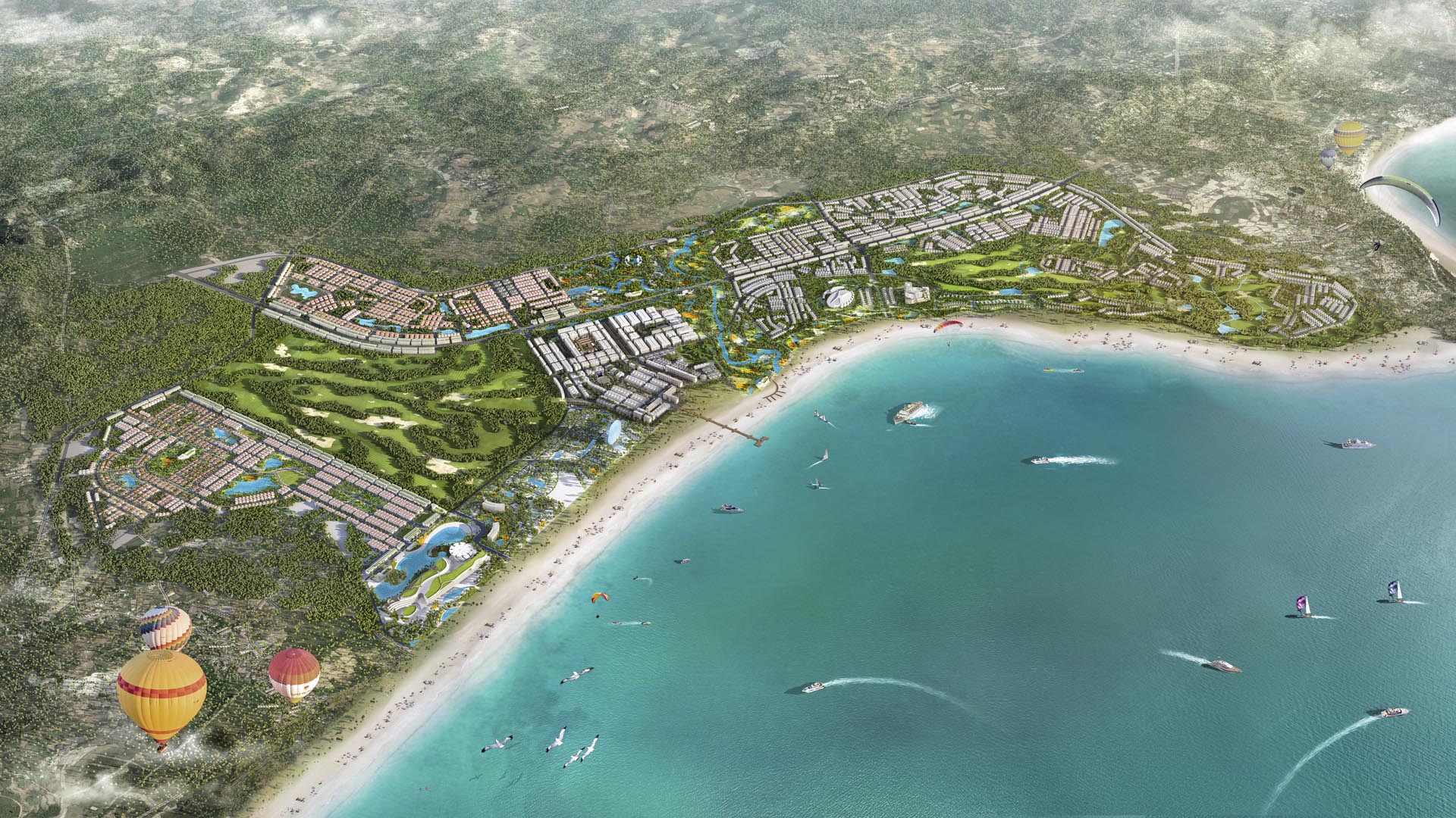 phoi canh FLC quang ngai Beach & Golf Resort