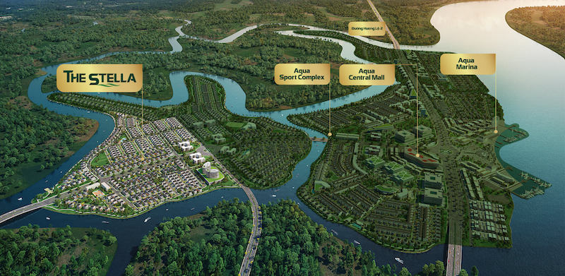 vi tri the stella aqua city