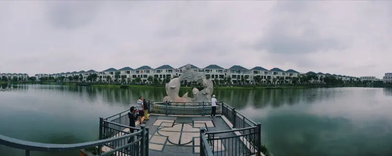 ho sinh thai lakeview city novaland