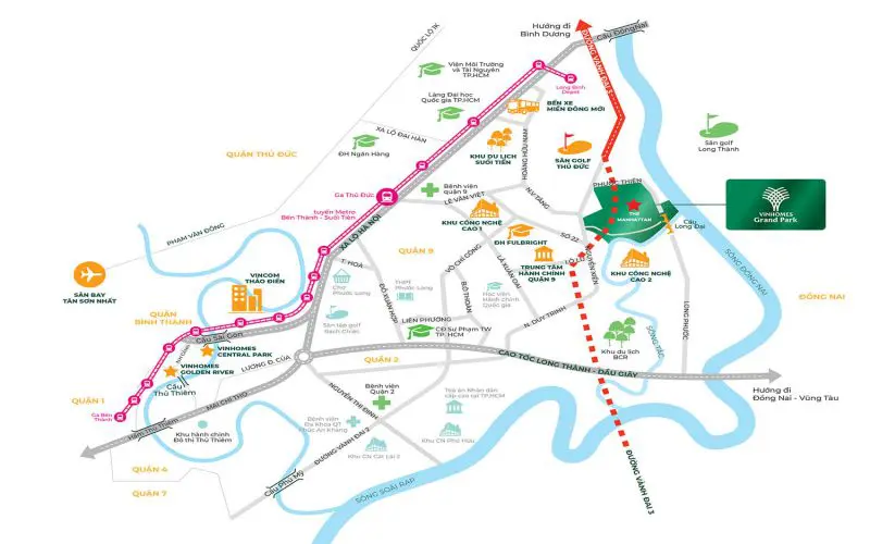 vi tri du an vinhomes grand park