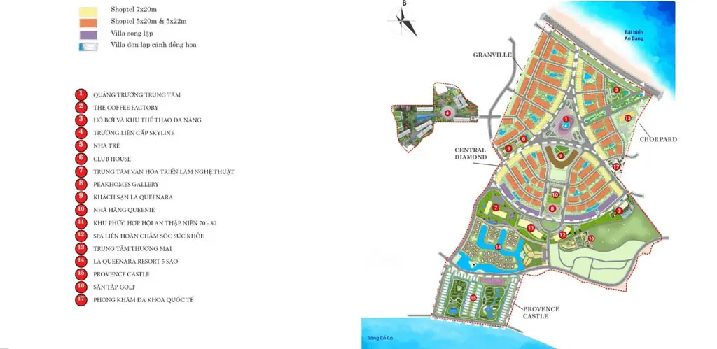 he thong tien ich tai la queenara hoi an