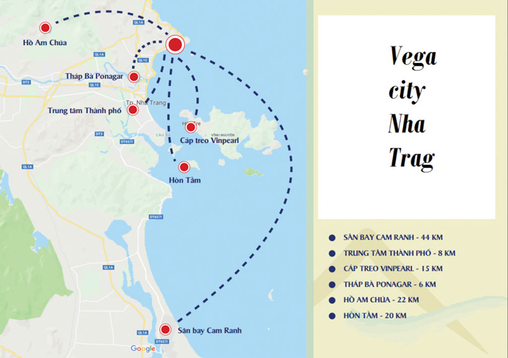 Vị trí Vega City Nha Trang ở đâu? Đầu tư được không?