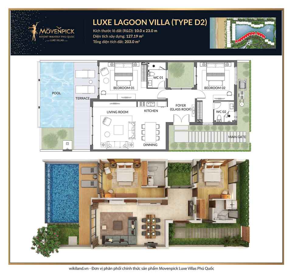 biet thu luxe lagoon villa type d2
