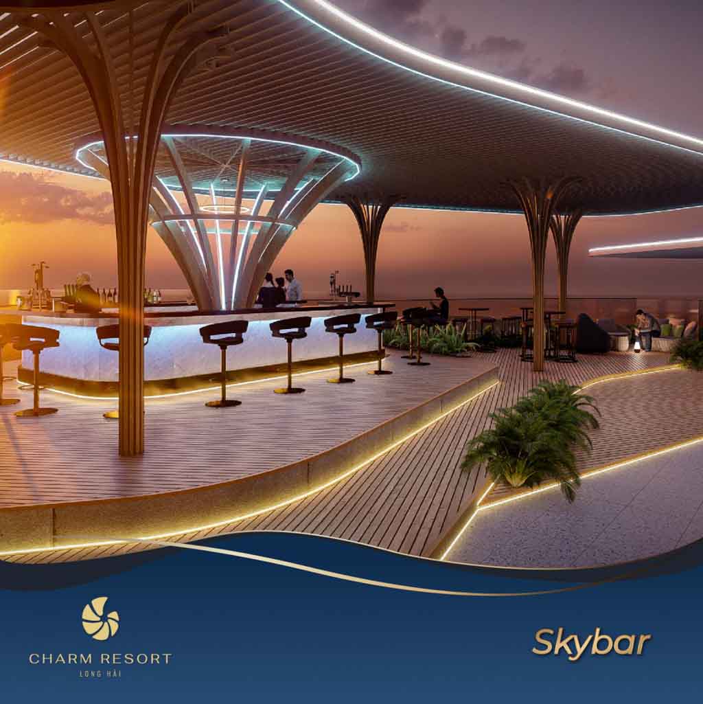 skybar charm resort long hai