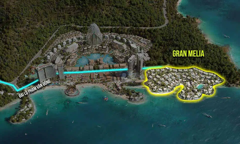 vi tri gran melia nha trang