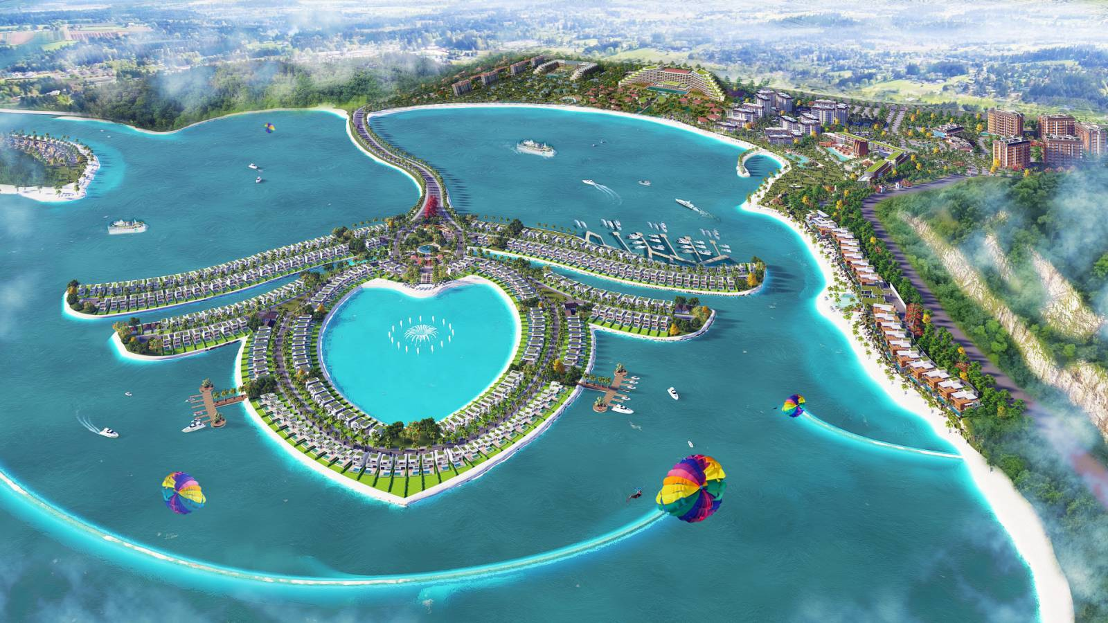 Selavia Phú Quốc nằm ngay tại Vịnh Đầm giúp nâng tầm không gian sống của bạn