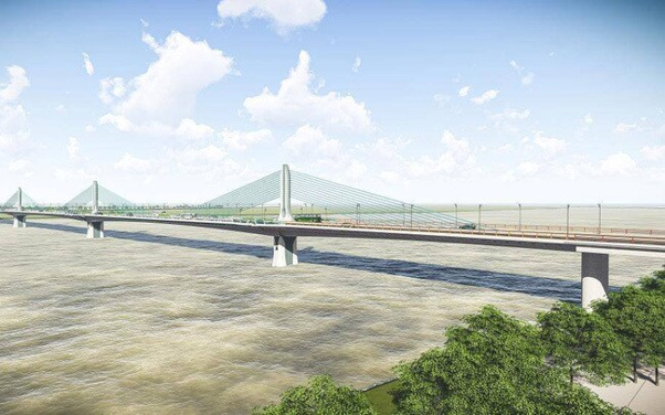 Cầu Bạch Đằng 2 đóng vai trò vô cùng quan trọng ở khu vực Đông Nam Bộ 